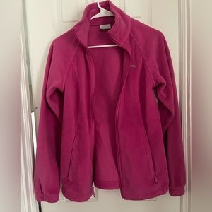 Pink sz small womens Columbia gently used